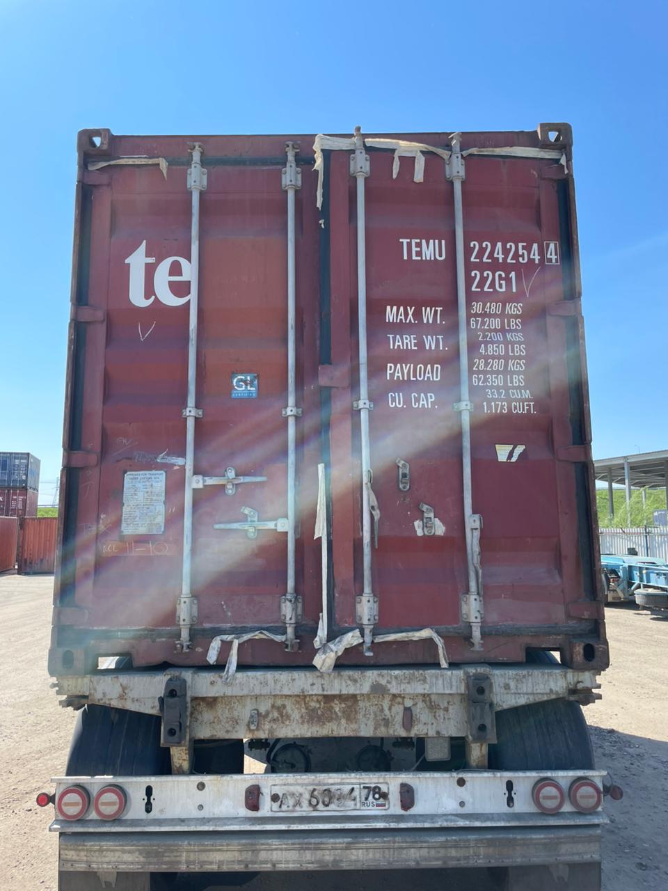 Морской контейнер TEMU2242544